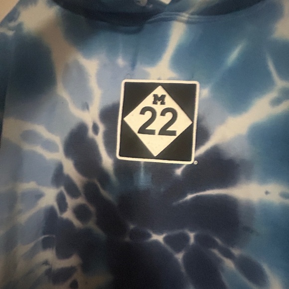 2xl M22 tie dye print sweatshirt, unisex - Picture 2 of 6